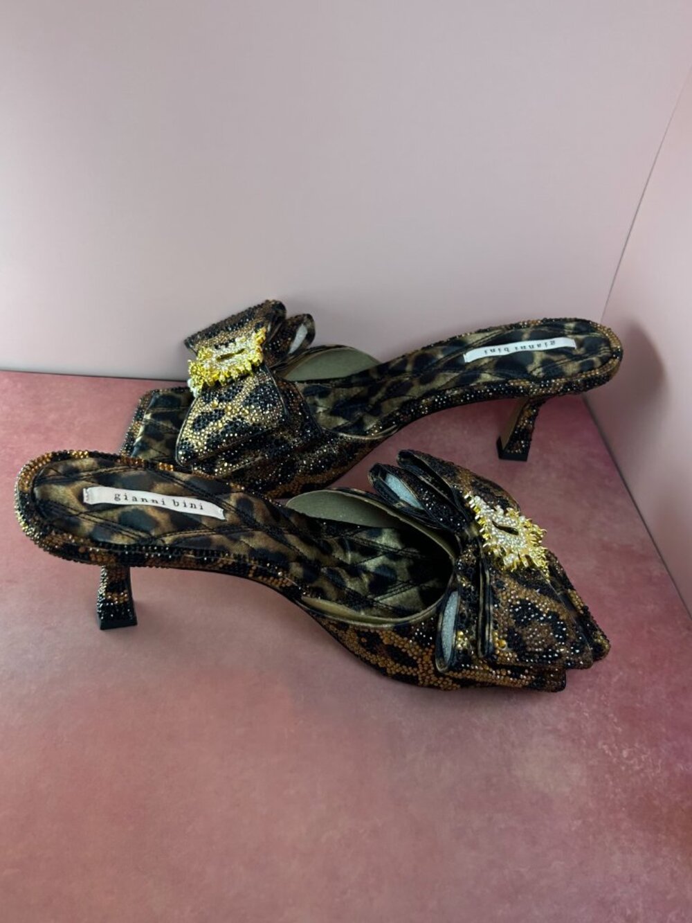 GIANNI BINI PEEKA TWO BLING SLIDE (10) - Picture 11 of 14